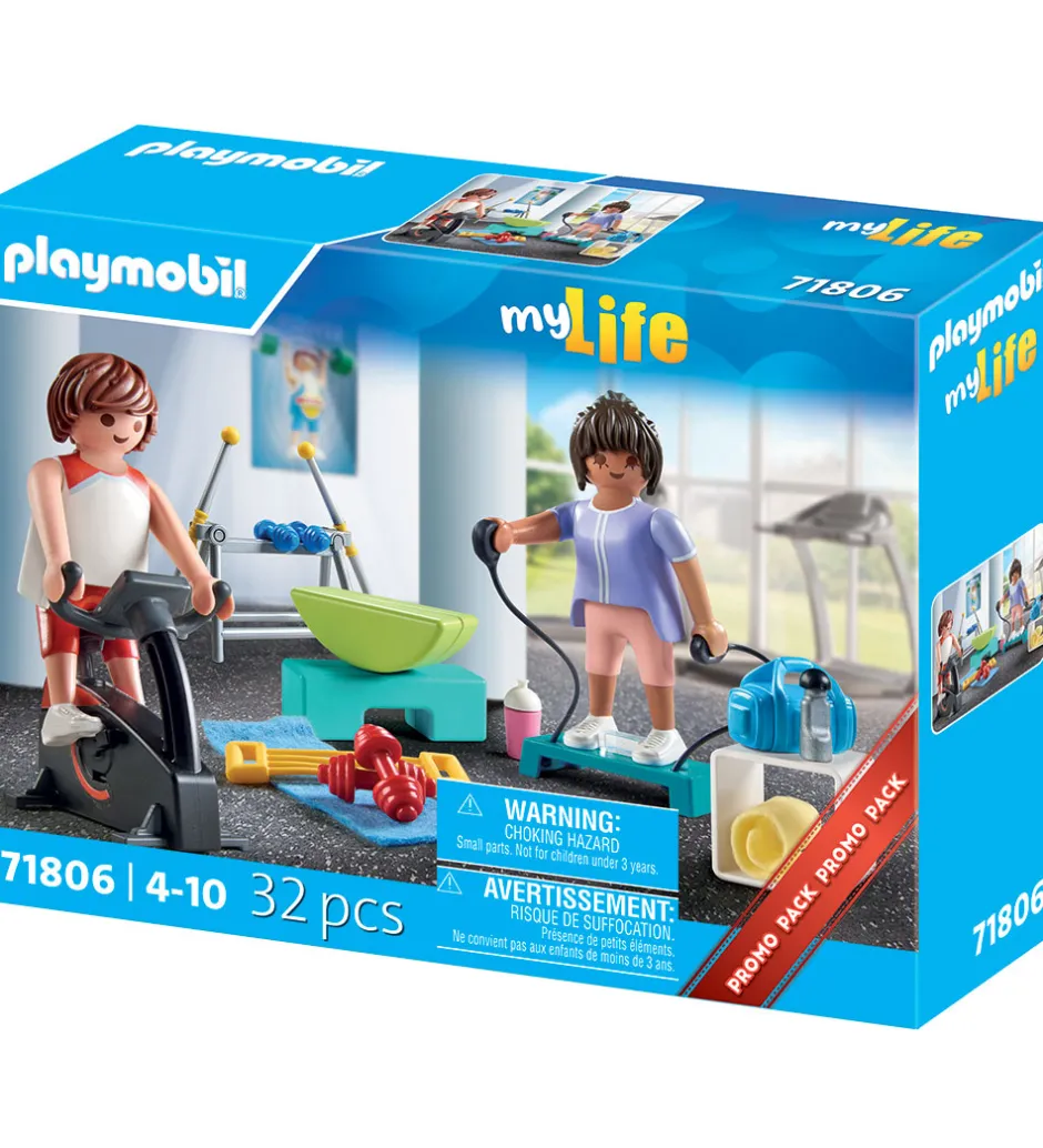 My Life - Fitness Træning - 71806 - 32 Dele>Playmobil Hot