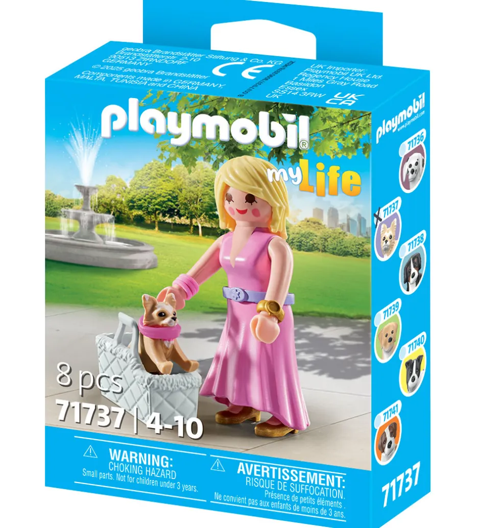 My Life - Pige m. Chihuahua - 71737 - 8 Dele>Playmobil Best