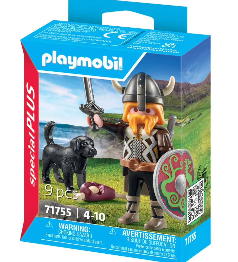 SpecialPlus - Viking m. Vagthund - 71755 - 9 Dele>Playmobil Discount