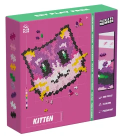 Puzzle By Number - 500 stk. - Kitten>Plus-Plus Discount