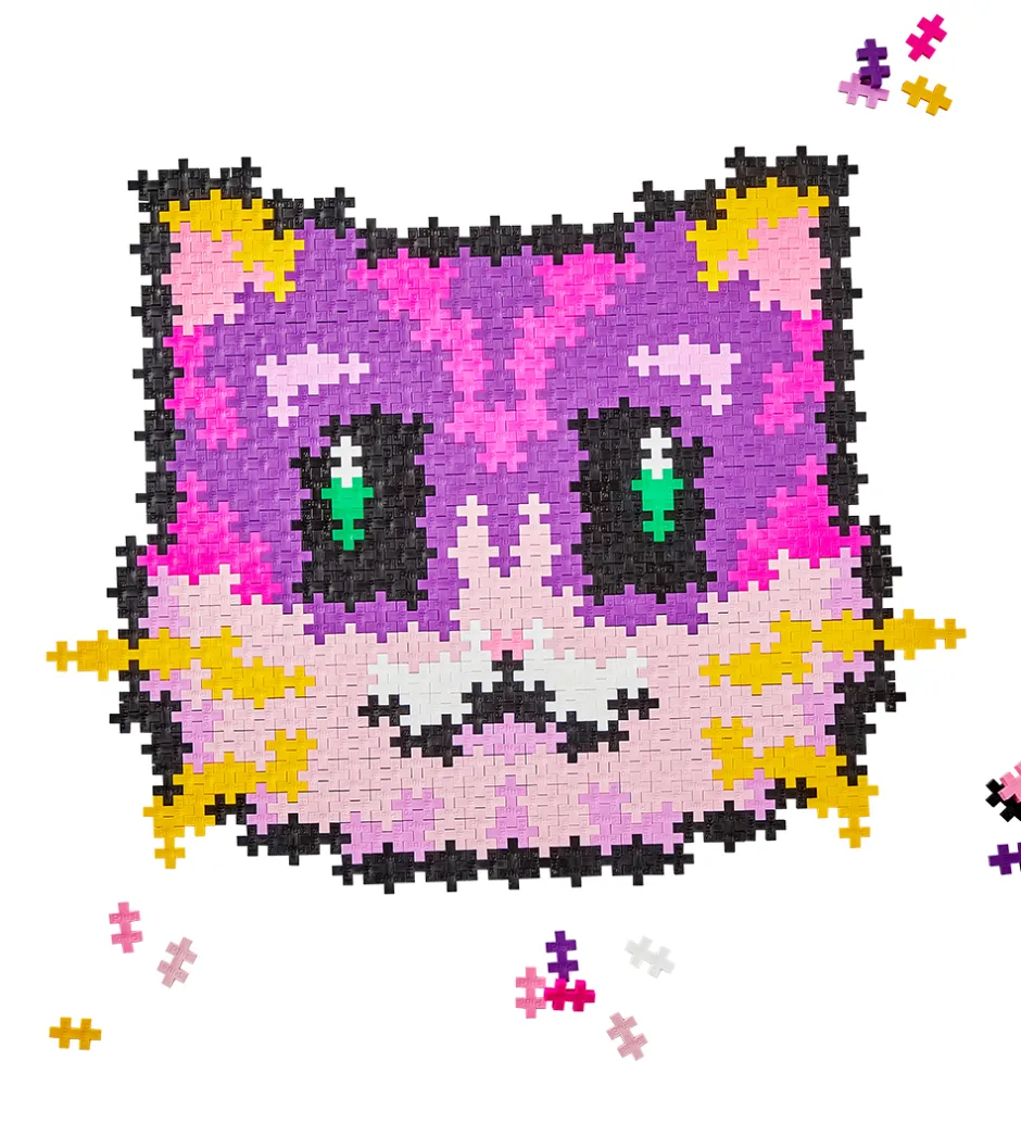 Puzzle By Number - 500 stk. - Kitten>Plus-Plus Discount