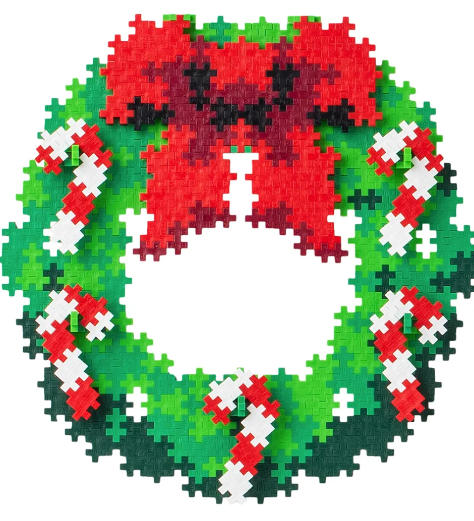 Puzzle By Number - 500 stk. - Christmas Wreath>Plus-Plus Sale