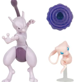 Figur - Battle Figure 2-pak - Mewtwo And Mew>Pokémon
