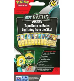 Samlekort - Battle Deck - Tapu Koko ex>Pokémon Best