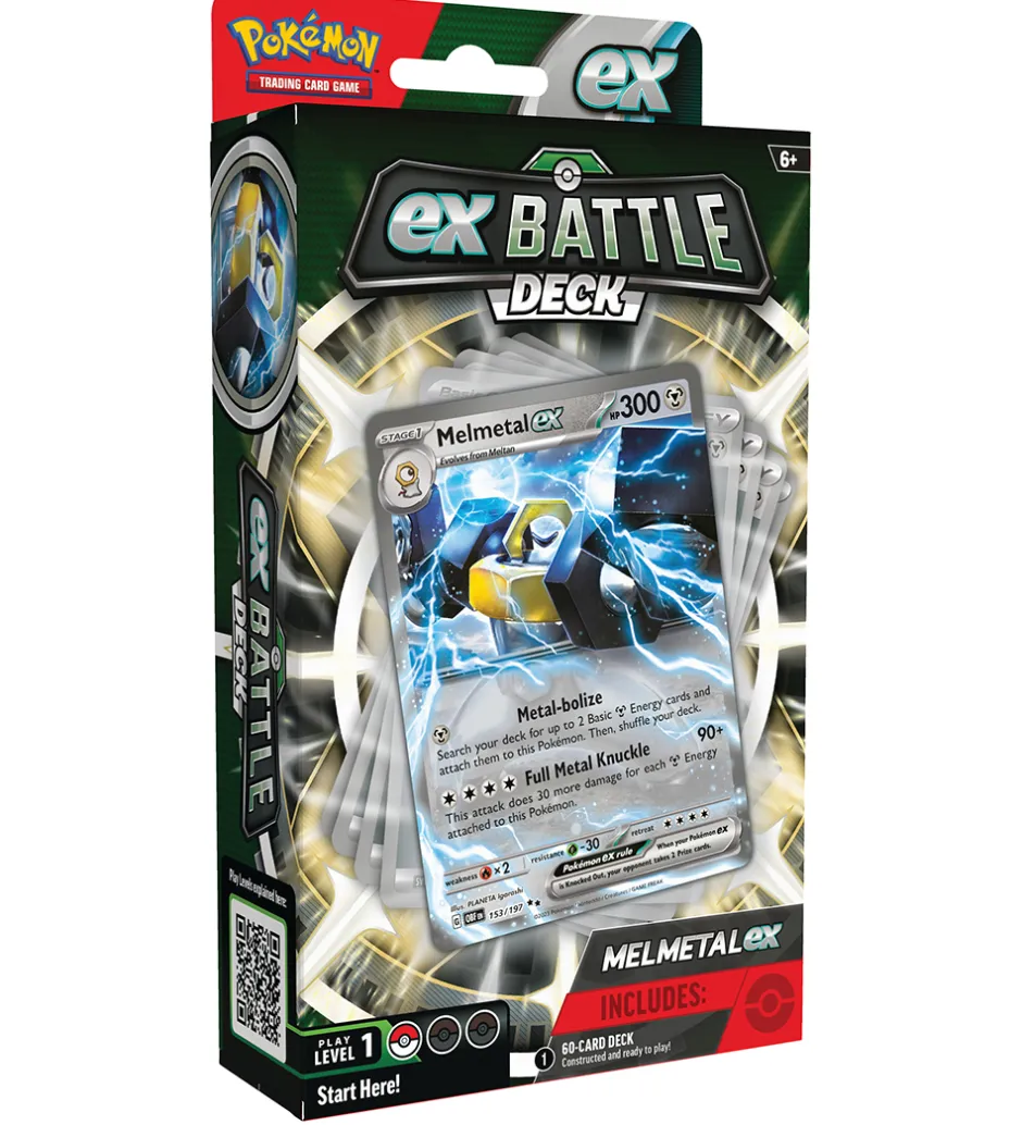 Samlekort - Battle Deck - Melmetal ex>Pokémon Sale