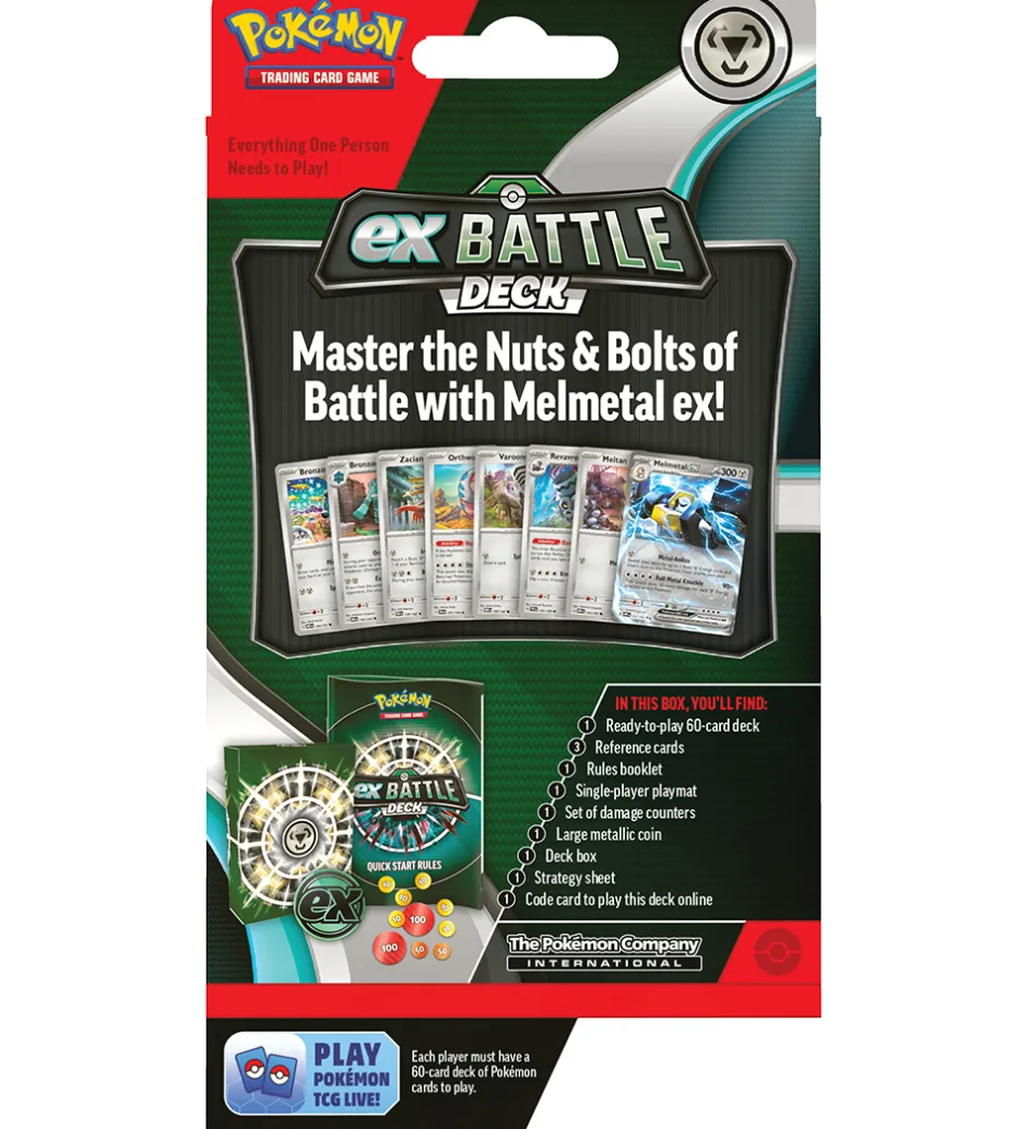 Samlekort - Battle Deck - Melmetal ex>Pokémon Sale