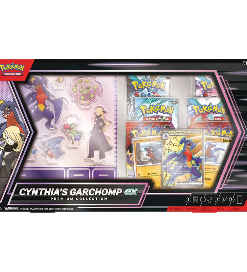 Samlekort - Cynthia's Garchomp ex Box - Prem. Collection>Pokémon Clearance