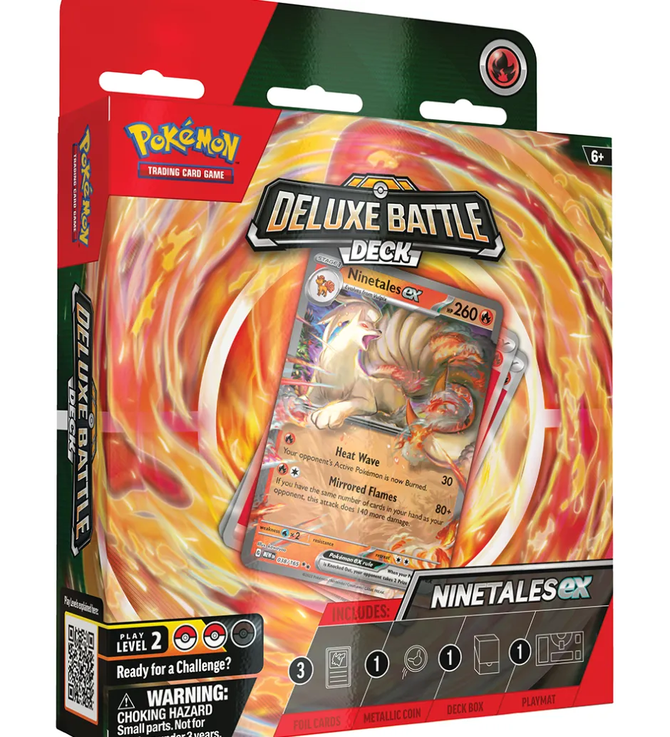 Samlekort - Deluxe Battle Deck - Ninetales ex>Pokémon