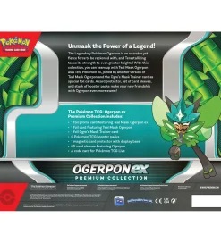 Samlekort - Ogerpon ex - Premium Collection>Pokémon New