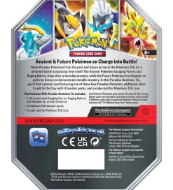 Samlekort - Paradox Destinies Tin - Iron Crown ex>Pokémon Clearance
