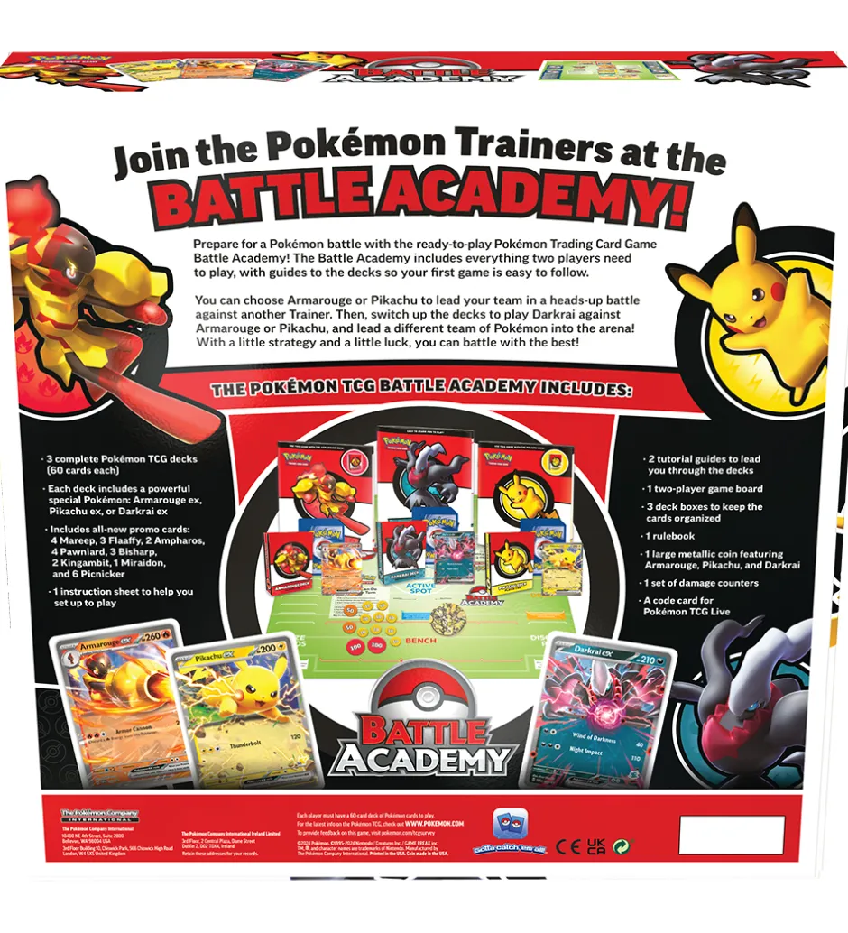 Spil - Battle Academy m. Samlekort>Pokémon Hot