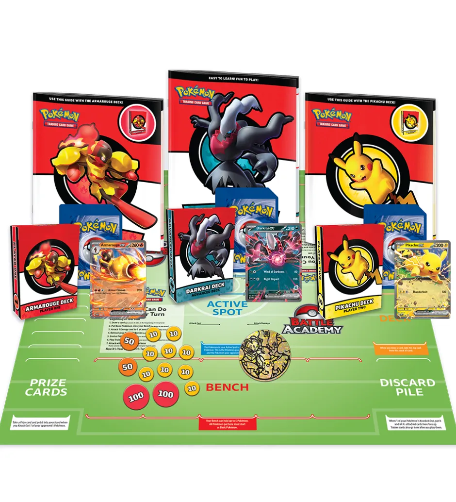 Spil - Battle Academy m. Samlekort>Pokémon Hot