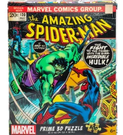 Puslespil - 3D - 300 Brikker - Spiderman Comic>Prime 3D Puzzle New