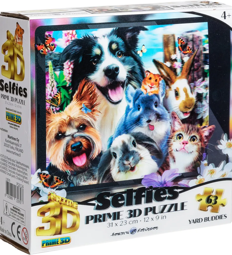 Puslespil - 3D - 63 Brikker - Yard Buddies>Prime 3D Puzzle New