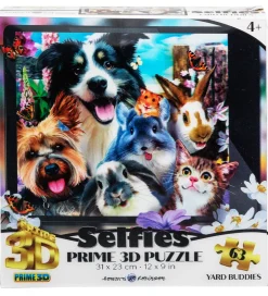 Puslespil - 3D - 63 Brikker - Yard Buddies>Prime 3D Puzzle New