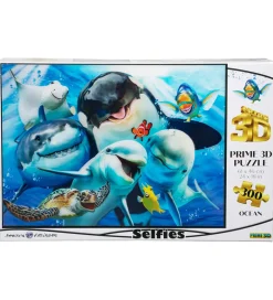 Puslespil - 3D - 300 Brikker - Ocean Selfie>Prime 3D Puzzle New