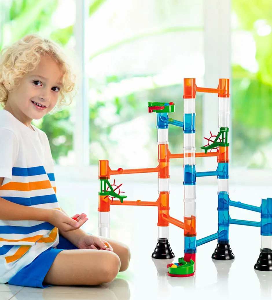 Kuglebane - Migoga Marble Run Transparent - 45 Dele ->Quercetti Online