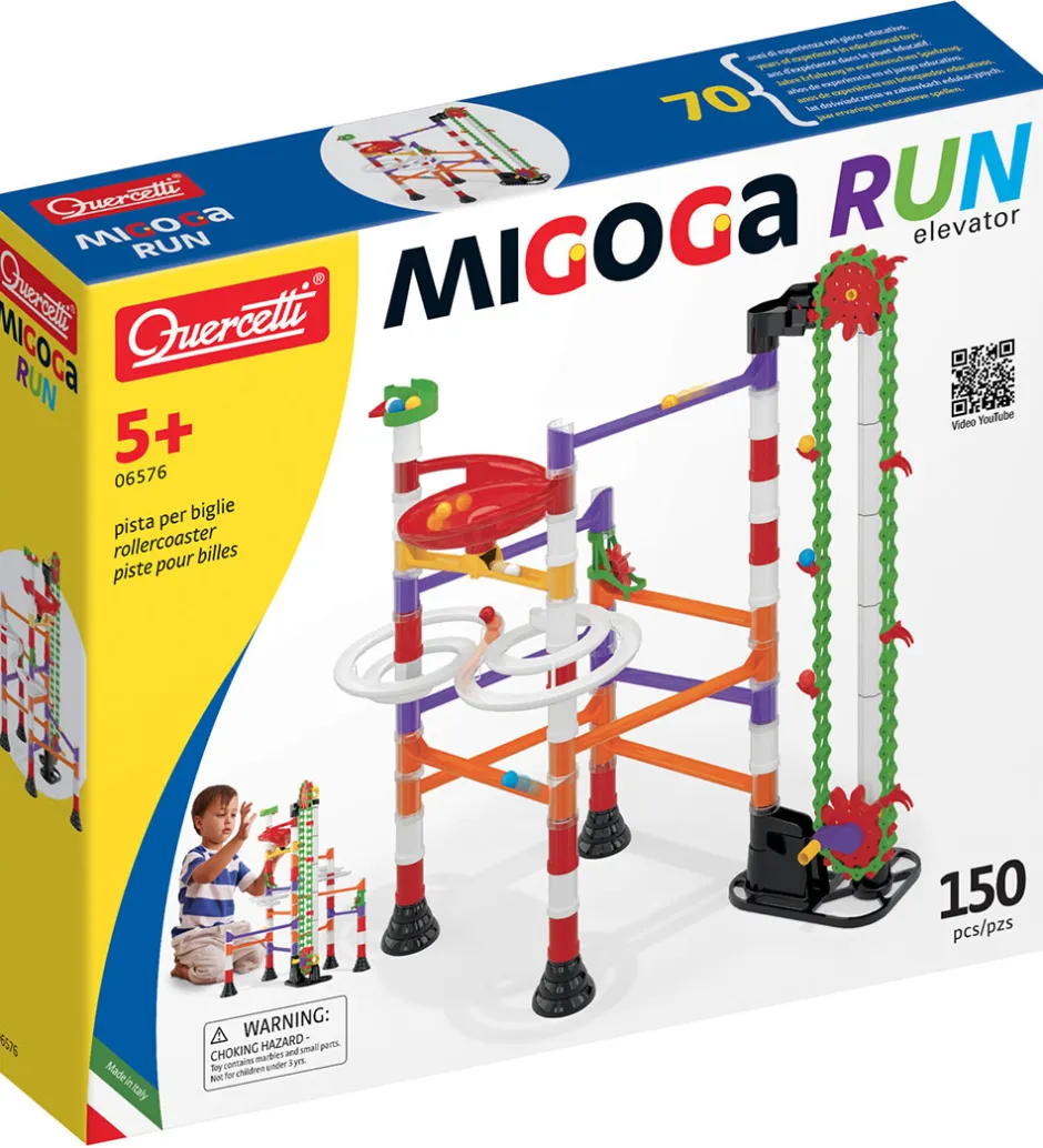 Kuglebane - Migoga Run Elevator - 150 Dele - 6576>Quercetti Online