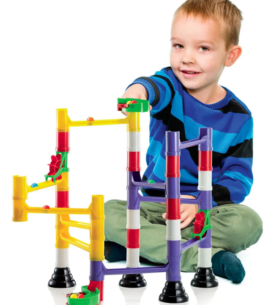 Kuglebane - Migoga Marble Run Starter Set - 45 Dele ->Quercetti