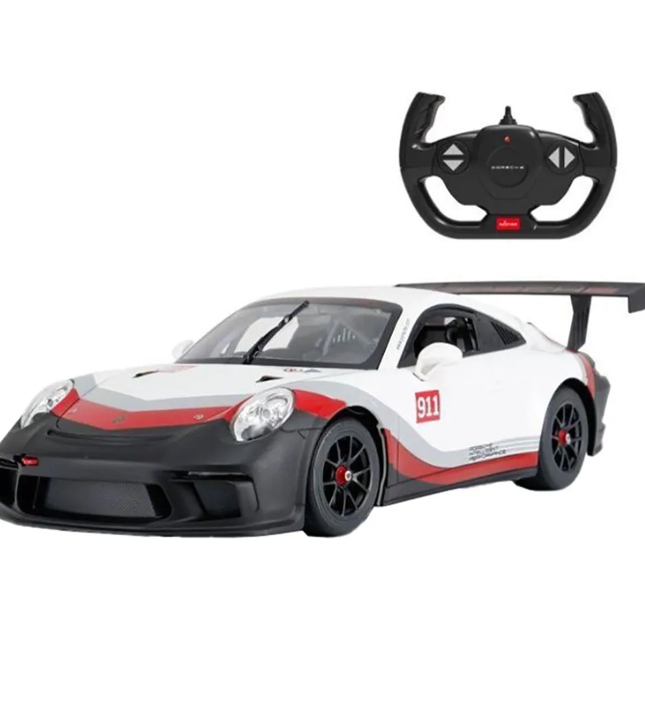 Fjernstyret Bil m. Lys - Porsche 911 GT3 Cup - 1:14>Rastar Sale