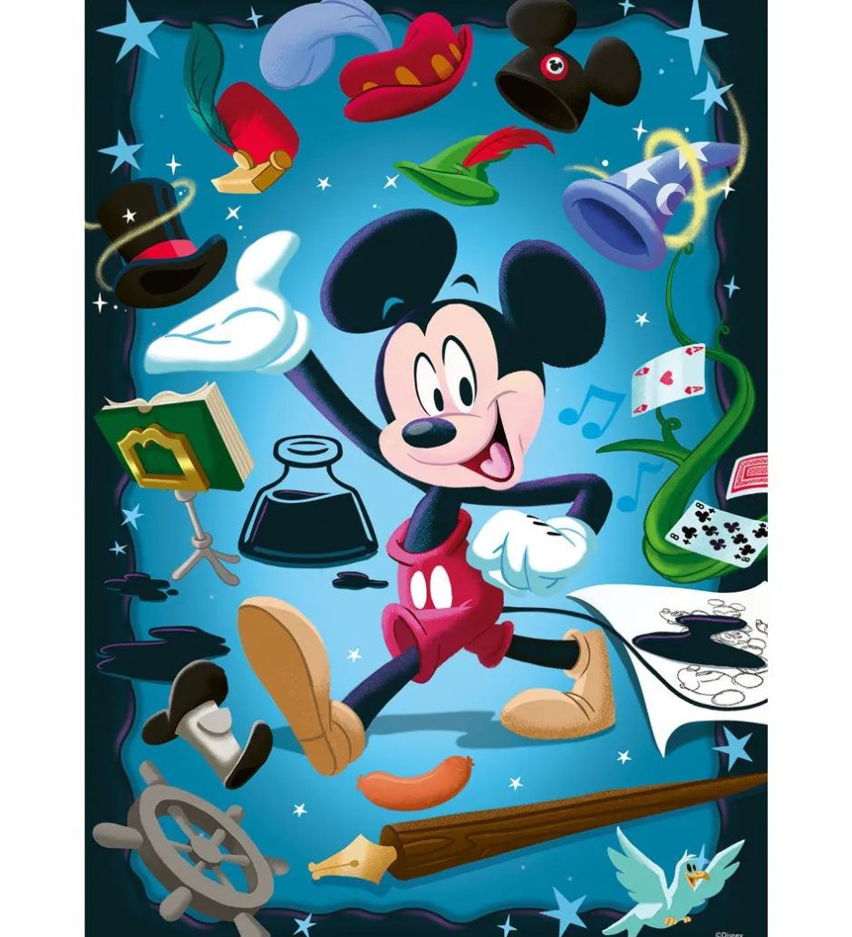 - 300 Brikker - Disney Mickey Mouse 100 år>Ravensburger Sale