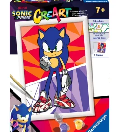 CreArt Malesæt - Sonic Prime>Ravensburger Clearance