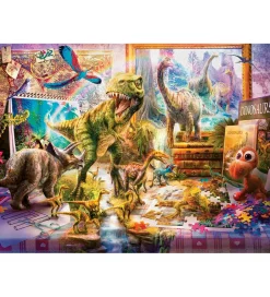 Puslespil - 100 Brikker - Dino Toys Come To Life>Ravensburger Online
