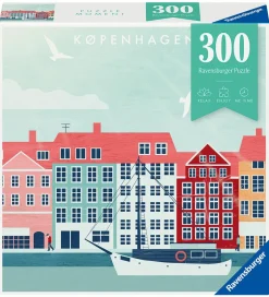 Puslespil - 300 Brikker - København By>Ravensburger Best