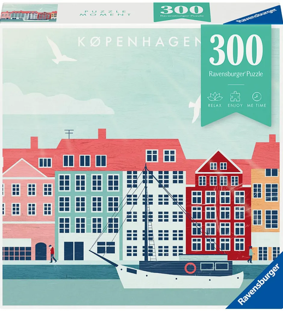 Puslespil - 300 Brikker - København By>Ravensburger Best