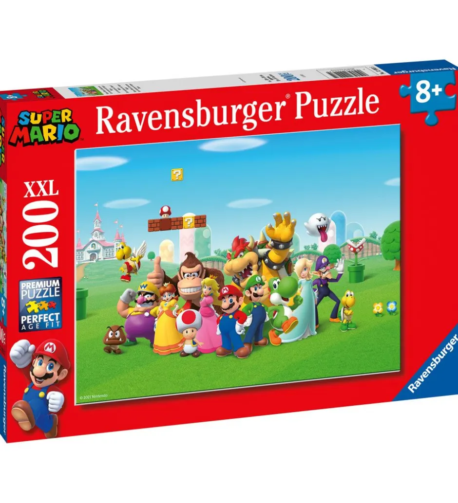 Puslespil - 200 Brikker - Super Mario Adventure>Ravensburger New