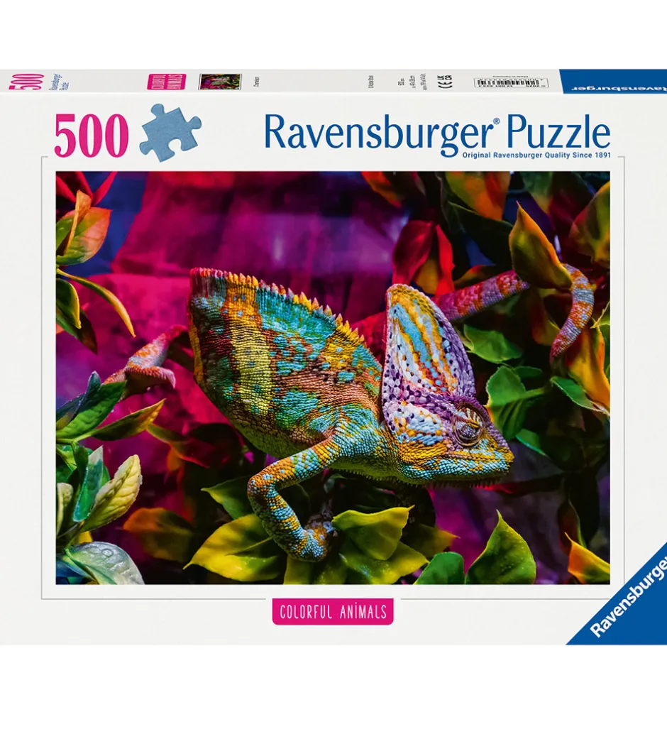 Puslespil - 500 Brikker - Chameleon>Ravensburger Online