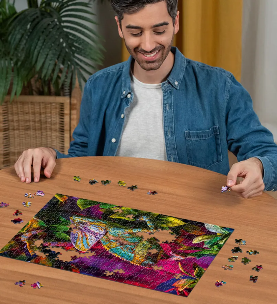 Puslespil - 500 Brikker - Chameleon>Ravensburger Online