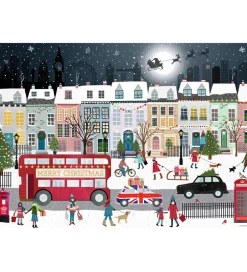 Puslespil - 1000 Brikker - London's Christmas Spiri>Ravensburger Best