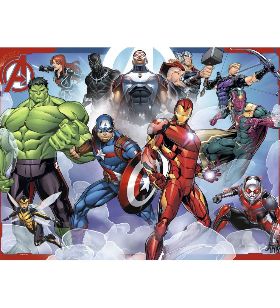 Puslespil - 100 Brikker - Marvel Avengers>Ravensburger