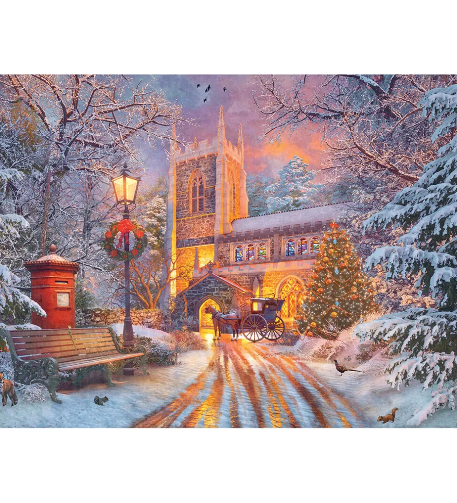 Puslespil - 500 Brikker - Magical Christmas Starlin>Ravensburger Hot