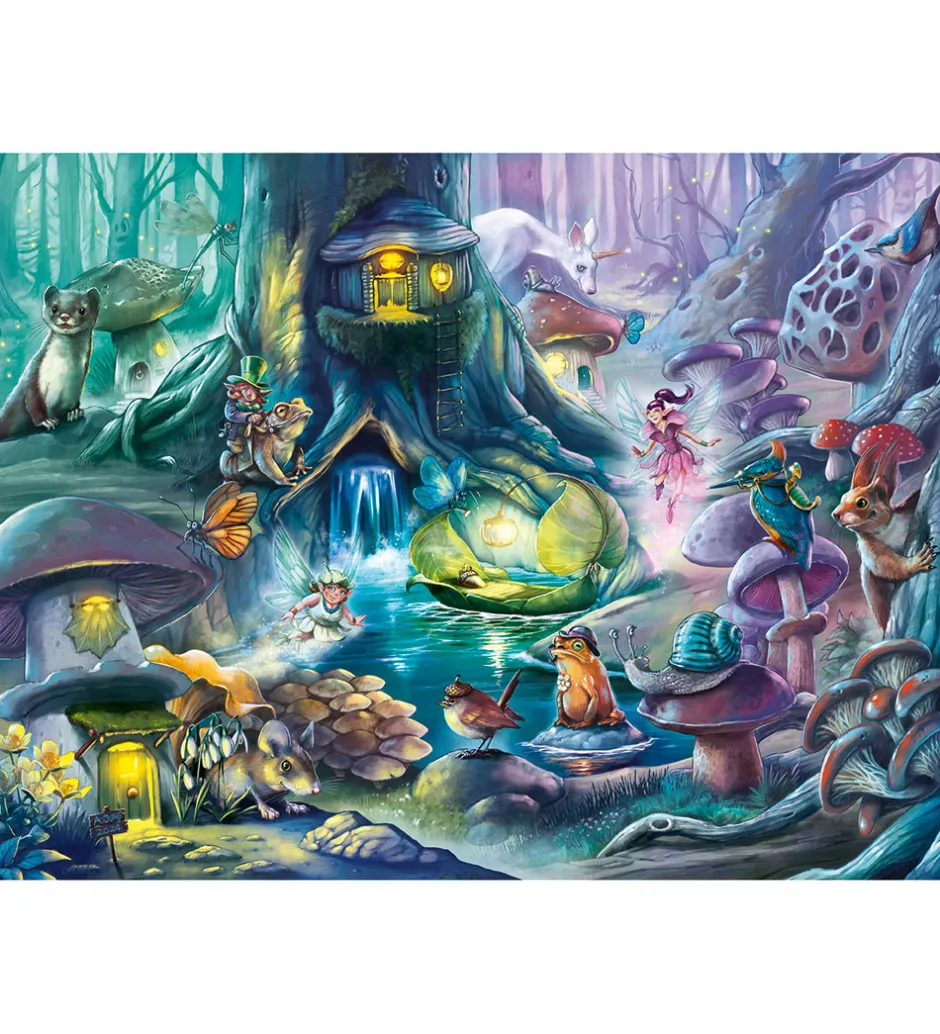 Puslespil - 150 Brikker - Magical Forest>Ravensburger Hot