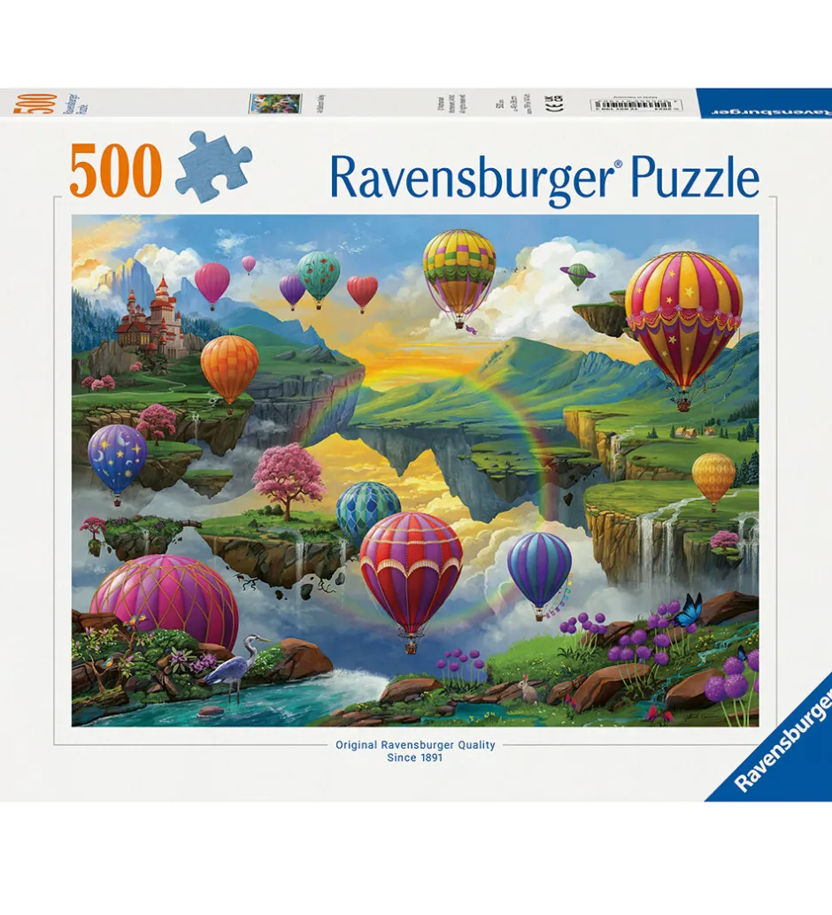 Puslespil - 500 Brikker - Air Balloon Valley>Ravensburger Discount
