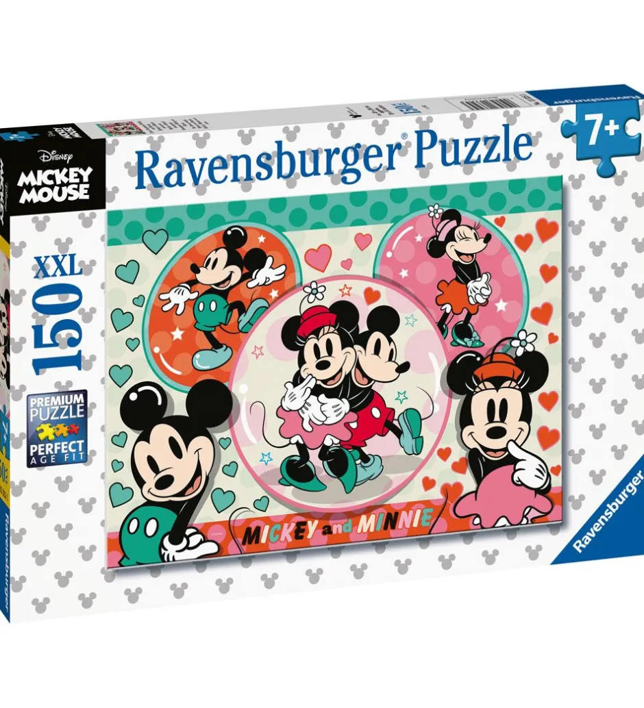 Puslespil - 150 Brikker - Mickey & Minnie>Ravensburger Outlet
