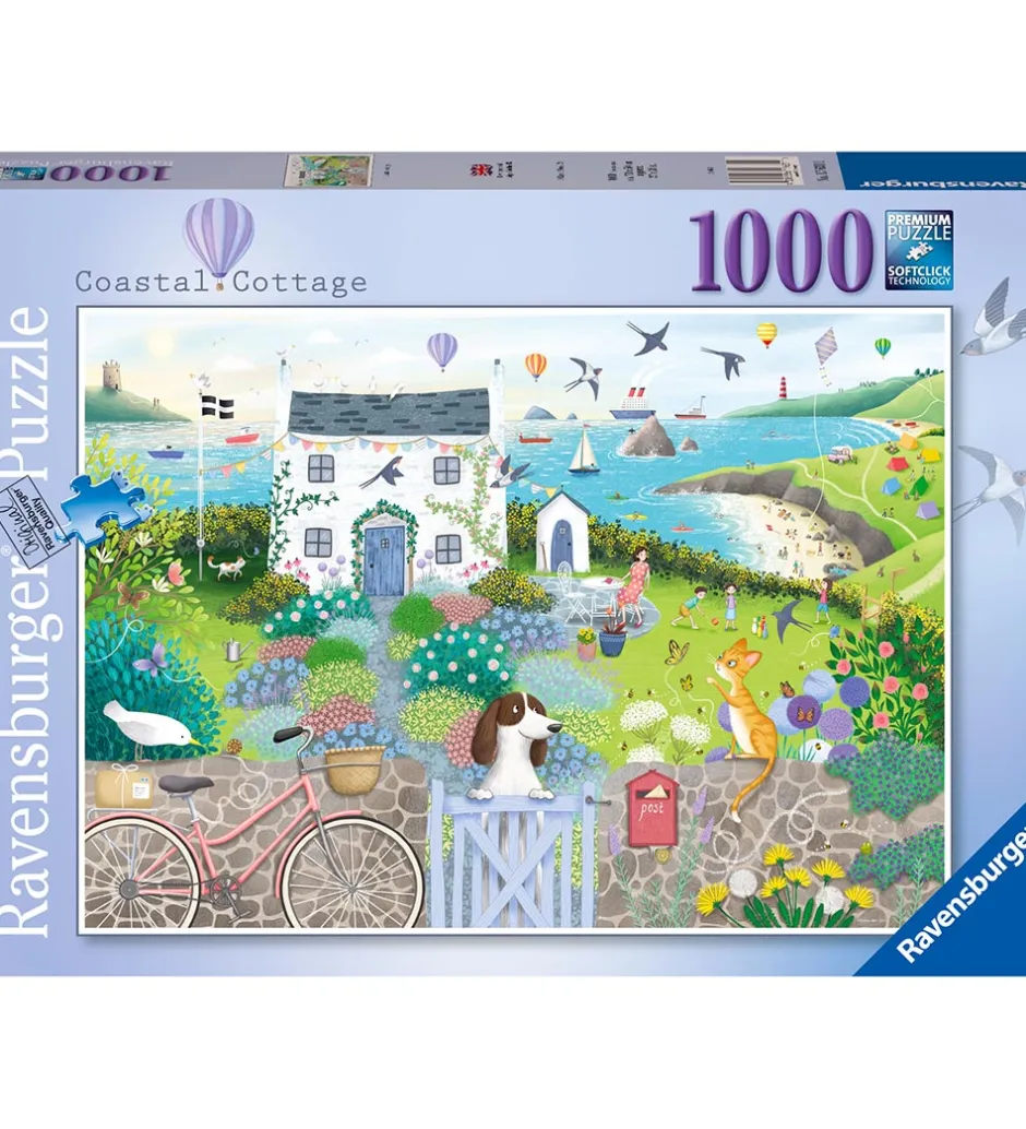 Puslespil - 1000 Brikker - Coastal Cottage>Ravensburger Hot