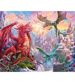 Puslespil - 2000 Brikker - Fantasy Dragon>Ravensburger Online