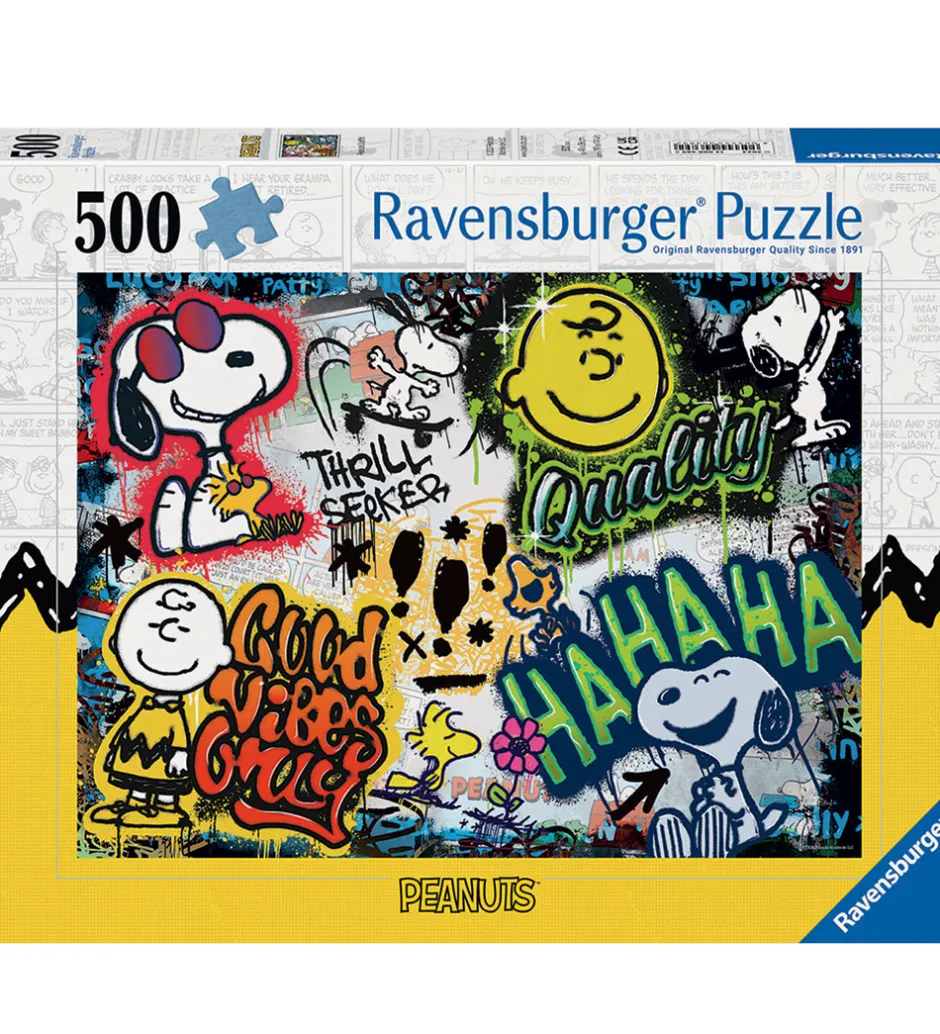 Puslespil - 500 Brikker - Snoopy And Friends>Ravensburger Outlet