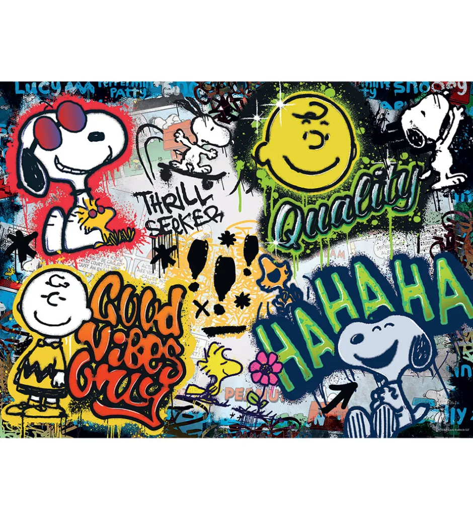 Puslespil - 500 Brikker - Snoopy And Friends>Ravensburger Outlet