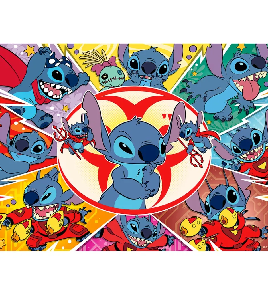 Puslespil - 100 Brikker - Disney Stitch>Ravensburger Online