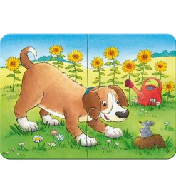 Puslespil - My First - 4 Forskellige - Cute Pets>Ravensburger Clearance