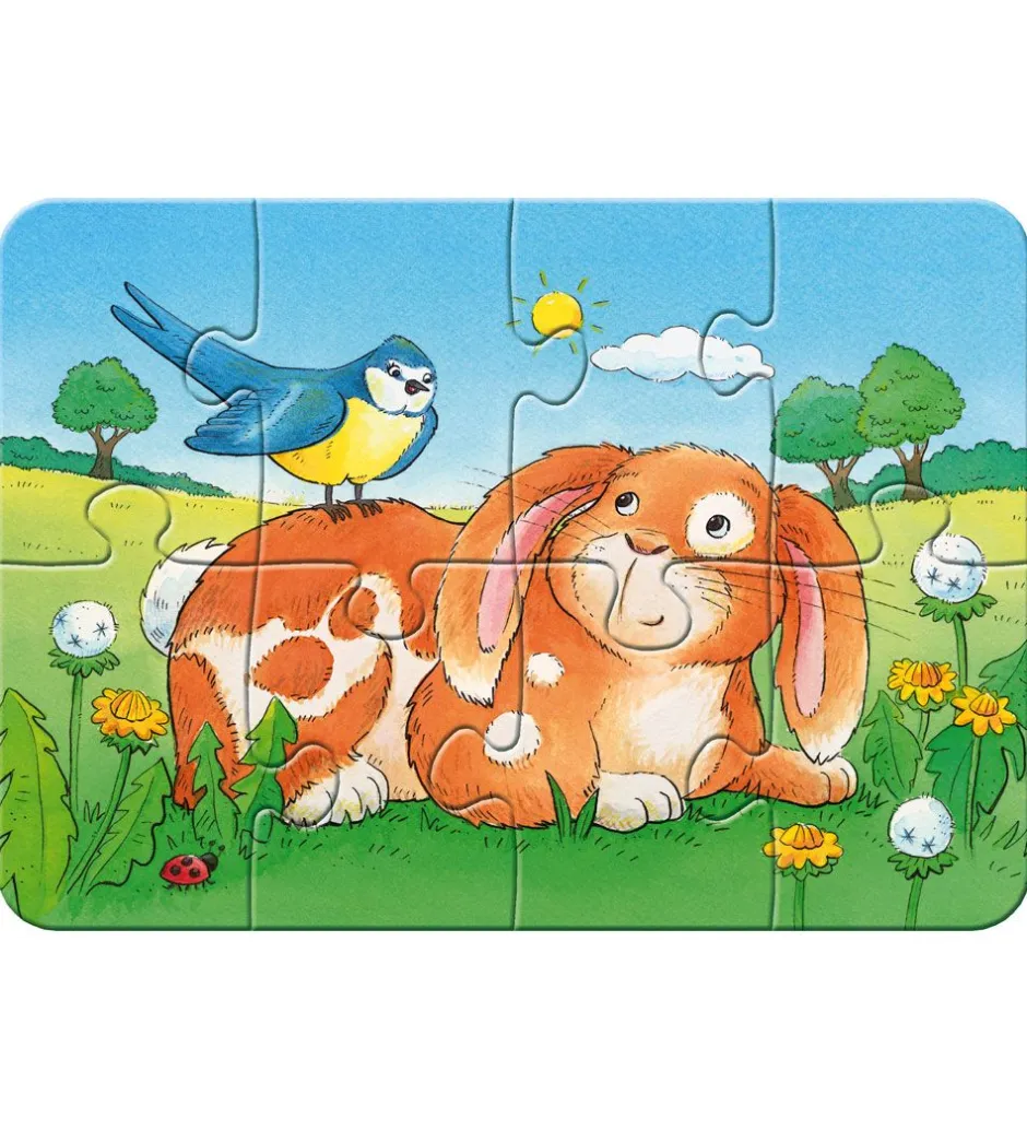 Puslespil - My First - 4 Forskellige - Cute Pets>Ravensburger Clearance