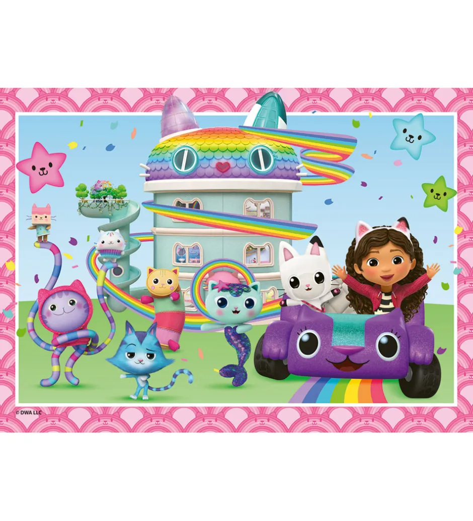 Puslespil - 2x24 Brikker - Gabby's Dollhouse>Ravensburger Clearance