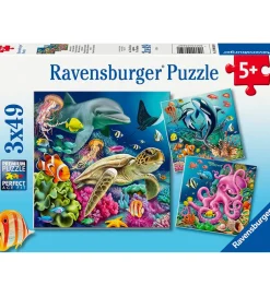 Puslespil - 3x49 Brikker - Under Water>Ravensburger Hot