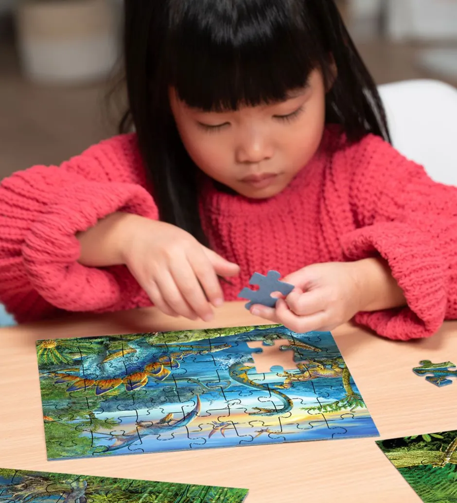 Puslespil - 3x49 Brikker - Dinosaur Facinaiton>Ravensburger