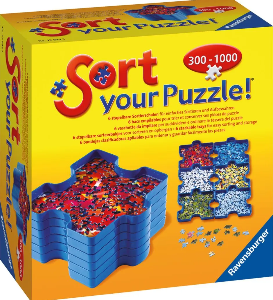 Sorteringsbakker - Puslespil - 300-1000 Brikker>Ravensburger Clearance