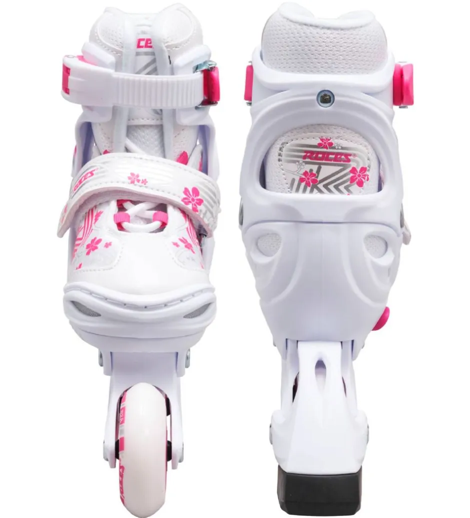 Rulleskøjter - Jokey 3.0 Girl - Hvid/Pink - Inliner>Roces Online